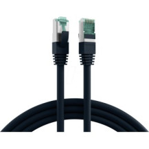 EFB Elektronik MK6001.0,15B - 0,15 m - Cat6a - S/FTP (S-STP) - RJ-45 - RJ-45 - Nero