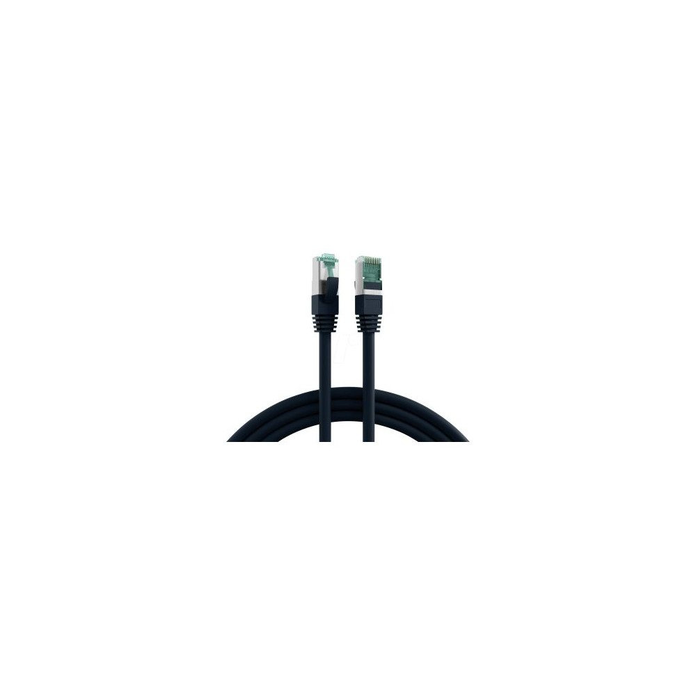 EFB Elektronik MK6001.0,15B - 0,15 m - Cat6a - S/FTP (S-STP) - RJ-45 - RJ-45 - Nero