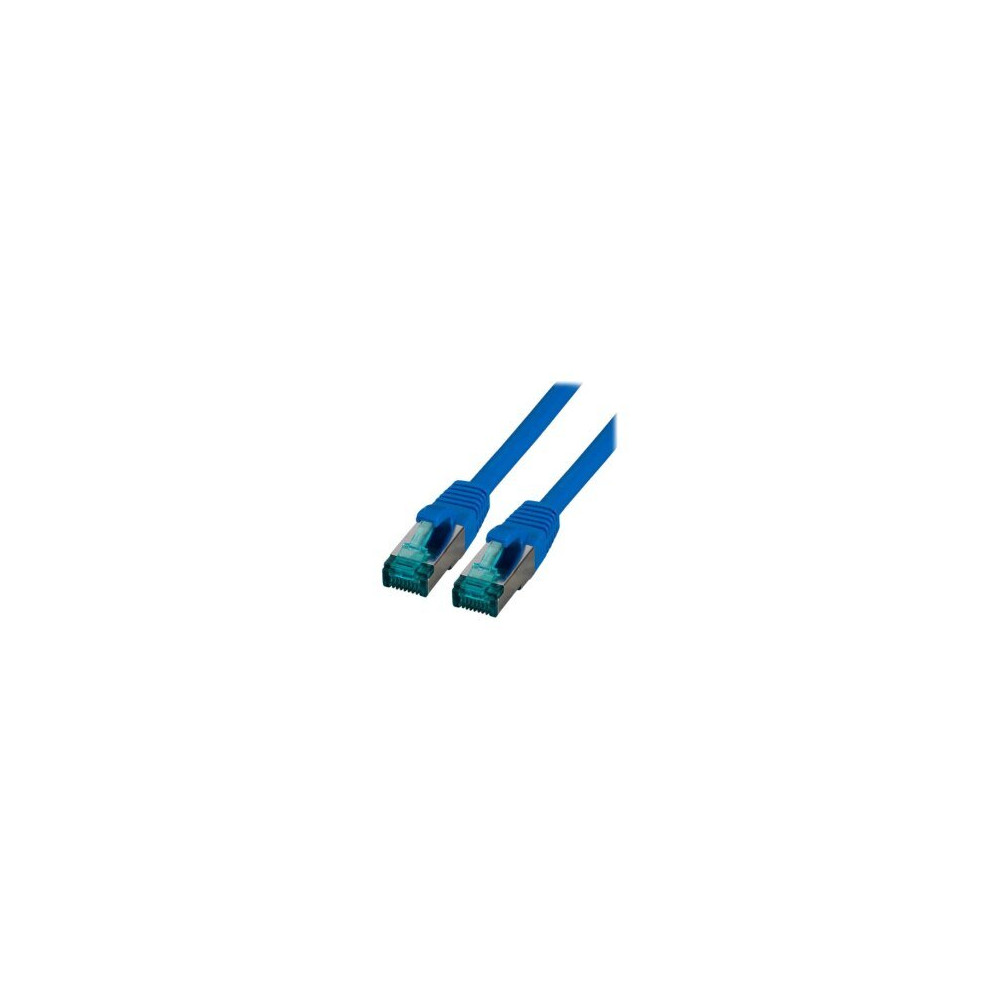 EFB Elektronik MK6001.0,25BL - 0,25 m - Cat6a - S/FTP (S-STP) - RJ-45 - RJ-45 - Blu
