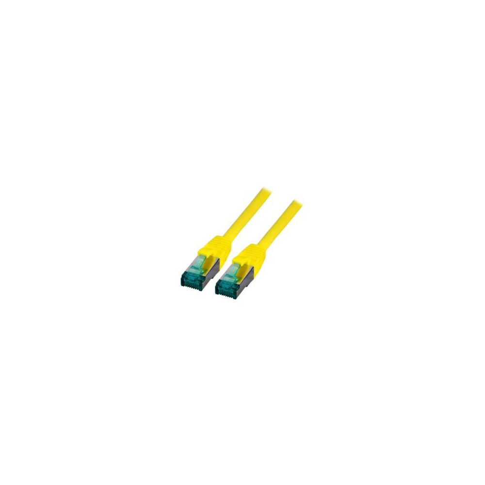EFB Elektronik MK6001.0,25Y - 0,25 m - Cat6a - S/FTP (S-STP) - RJ-45 - RJ-45 - Giallo