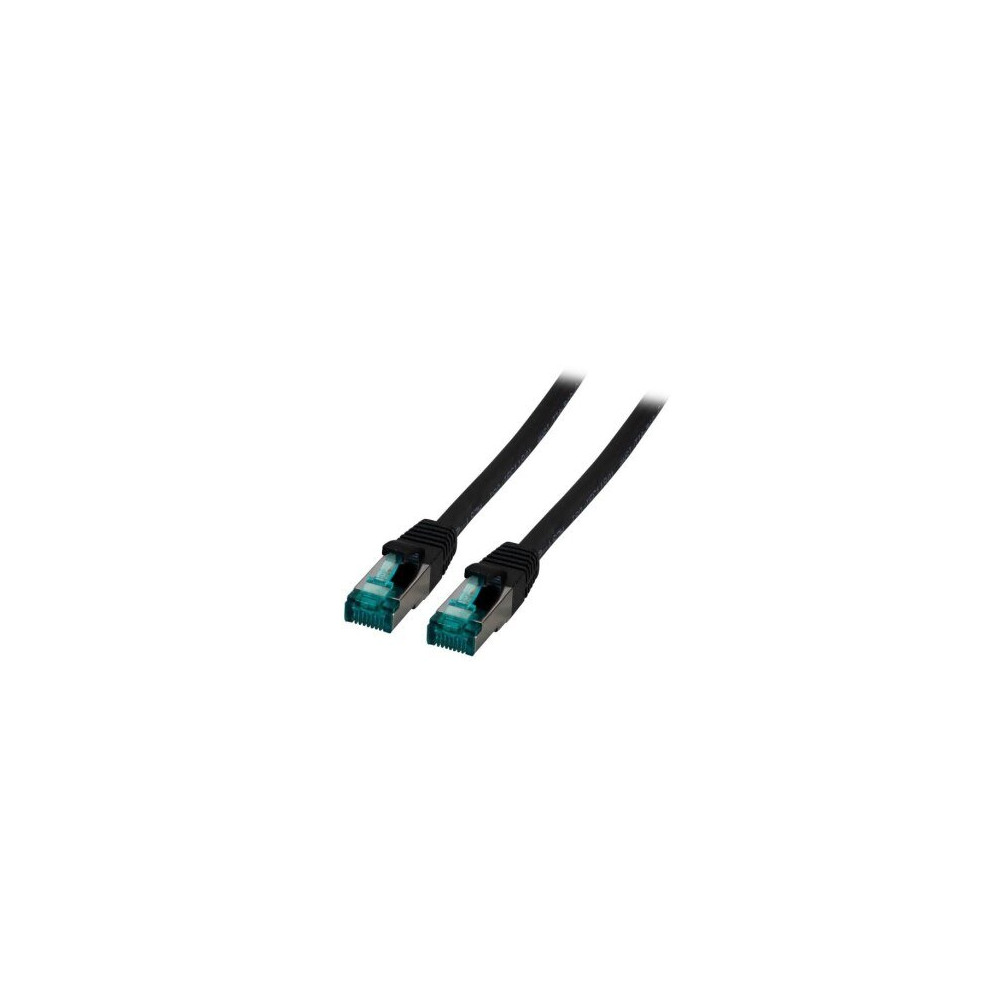 EFB Elektronik MK6001.15B - 15 m - Cat6a - S/FTP (S-STP) - RJ-45 - RJ-45 - Nero