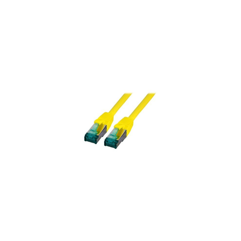 EFB Elektronik MK6001.3Y - 3 m - Cat6a - S/FTP (S-STP) - RJ-45 - RJ-45 - Giallo