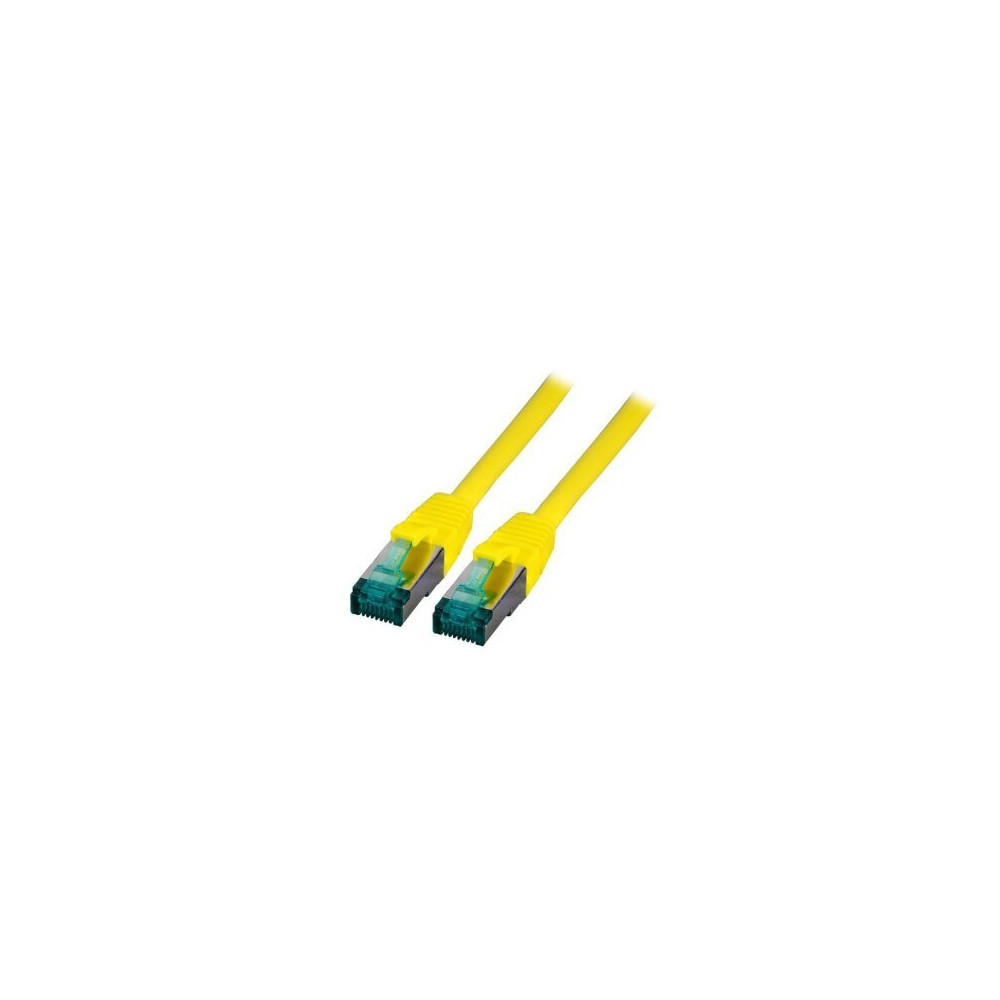 EFB Elektronik MK6001.25Y - 25 m - Cat6a - S/FTP (S-STP) - RJ-45 - RJ-45 - Giallo