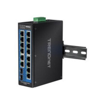 TRENDnet TI-G162 - Gigabit Ethernet (10/100/1000) - Full duplex - Montabile a parete