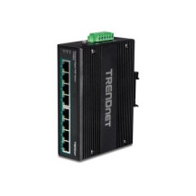 TRENDnet TI-PG80B - Gigabit Ethernet (10/100/1000) - Full duplex - Supporto Power over Ethernet (PoE) - Montabile a parete