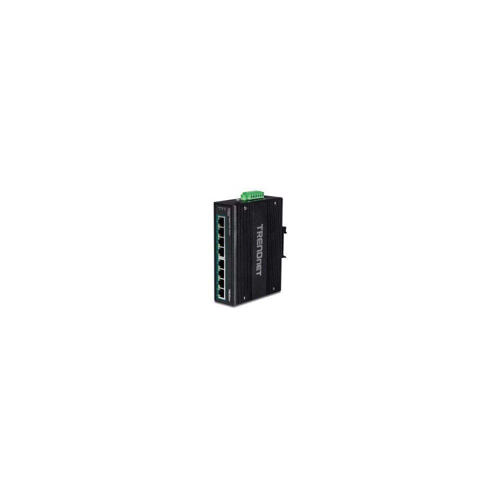 TRENDnet TI-PG80B - Gigabit Ethernet (10/100/1000) - Full duplex - Supporto Power over Ethernet (PoE) - Montabile a parete