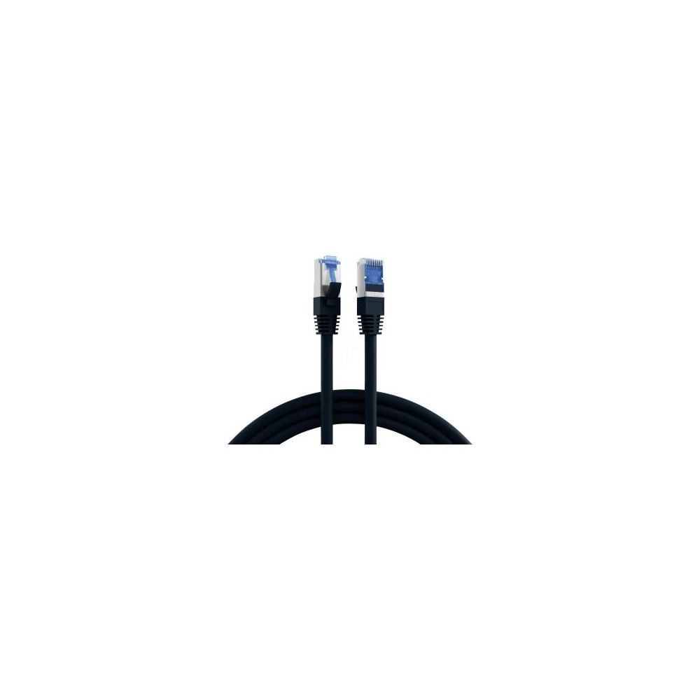 EFB Elektronik K5525FSW.0,15 - 0,15 m - Cat6a - S/FTP (S-STP) - RJ-45 - RJ-45 - Nero
