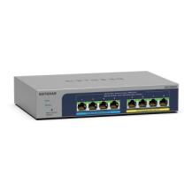 Netgear MS108UP 8-Port Ultra60 PoE++ Multi-Gigabit 2.5G Ethernet Unmanaged Switch mit 230W