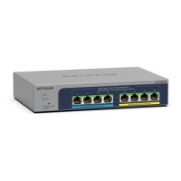 Netgear MS108UP 8-Port Ultra60 PoE++ Multi-Gigabit 2.5G Ethernet Unmanaged Switch mit 230W