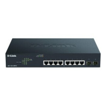 D-Link DGS-1100-10MPV2 Gestito L2 Gigabit Ethernet (10/100/1000) Supporto Power over Ethernet (PoE) 1U Nero