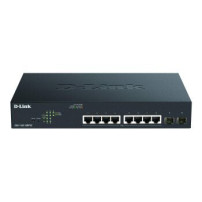D-Link DGS-1100-10MPV2 Gestito L2 Gigabit Ethernet (10/100/1000) Supporto Power over Ethernet (PoE) 1U Nero