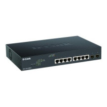 D-Link DGS-1100-10MPV2 Gestito L2 Gigabit Ethernet (10/100/1000) Supporto Power over Ethernet (PoE) 1U Nero