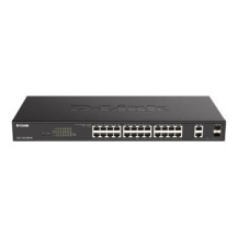 D-Link DGS-1100-26MPV2/E switch di rete Gestito L2 Gigabit Ethernet (10/100/1000) Supporto Power over Ethernet (PoE)