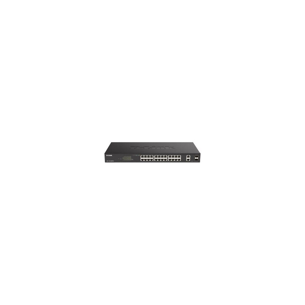 D-Link DGS-1100-26MPV2/E switch di rete Gestito L2 Gigabit Ethernet (10/100/1000) Supporto Power over Ethernet (PoE)