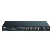 D-Link DGS-1100-26MPV2/E switch di rete Gestito L2 Gigabit Ethernet (10/100/1000) Supporto Power over Ethernet (PoE)