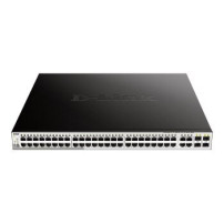 D-Link DGS-1210-52MP Gestito L2 Gigabit Ethernet (10/100/1000) Supporto Power over Ethernet (PoE) Nero, Grigio