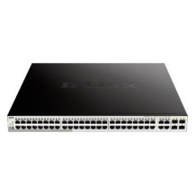 D-Link DGS-1210-52MP Gestito L2 Gigabit Ethernet (10/100/1000) Supporto Power over Ethernet (PoE) Nero, Grigio