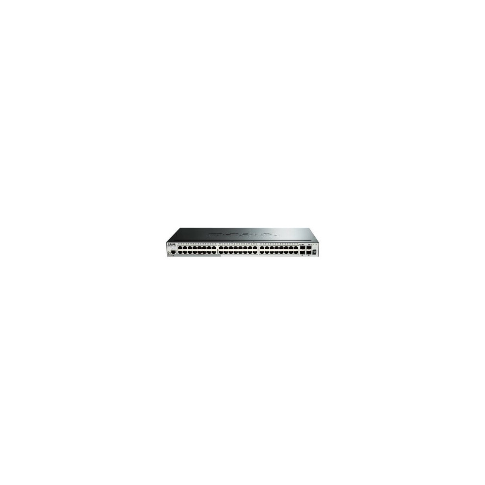D-Link DGS-1510-52X switch di rete Gestito L3 Gigabit Ethernet (10/100/1000) 1U Nero