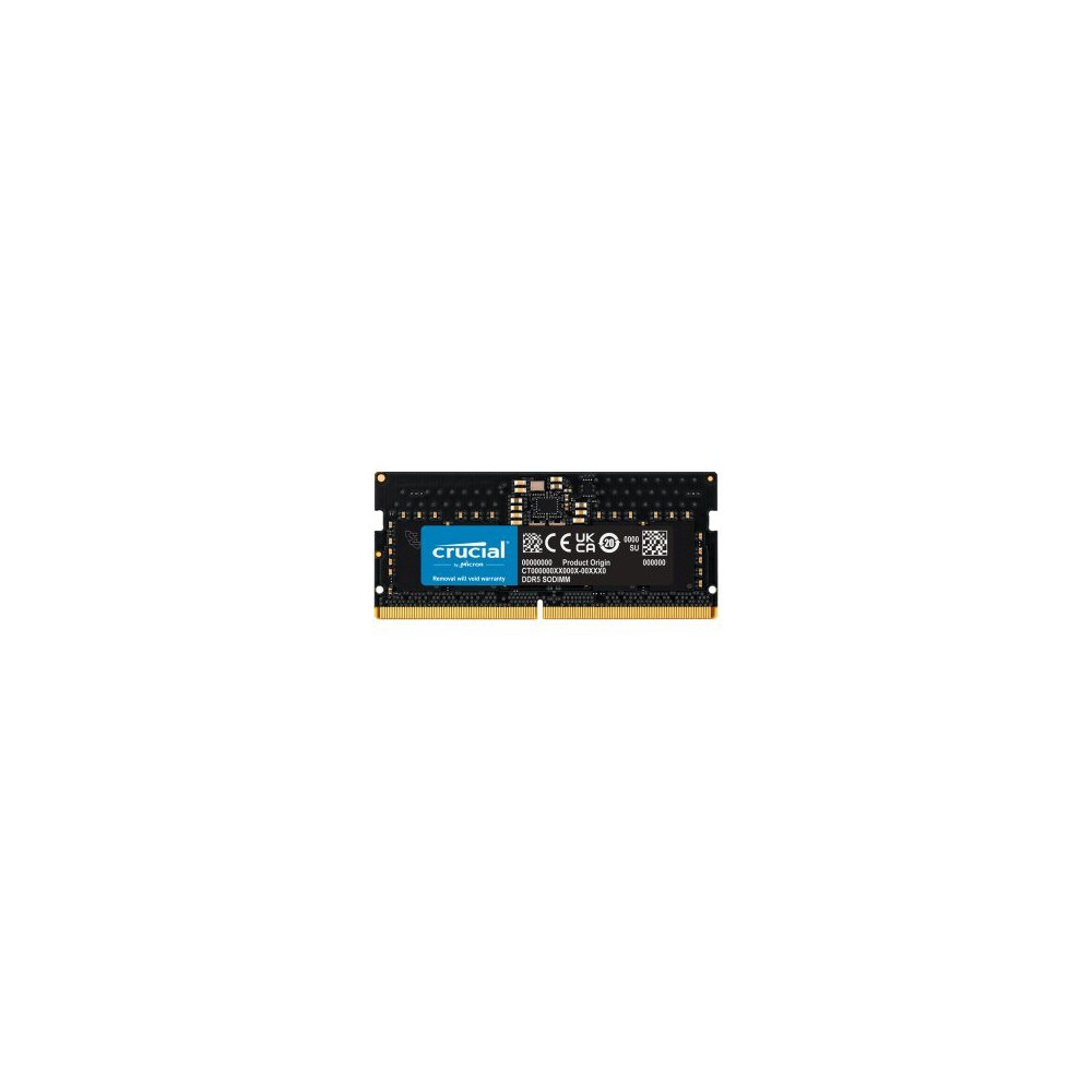Crucial 8GB DDR5-4800 SODIMM - 8 GB - DDR5