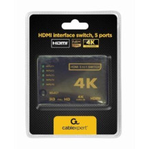 Gembird DSW-HDMI-53 - HDMI - Nero - 25 m - 3840 x 2160,4096 x 2160 - 480i,480p,576i,576p,720p,1080i,1080p - 2550 MHz