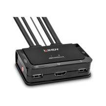 Lindy 42340 - USB - USB - HDMI - 1920 x 1080 Pixel - Nero - 1,5 m