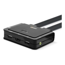 Lindy 42340 - USB - USB - HDMI - 1920 x 1080 Pixel - Nero - 1,5 m