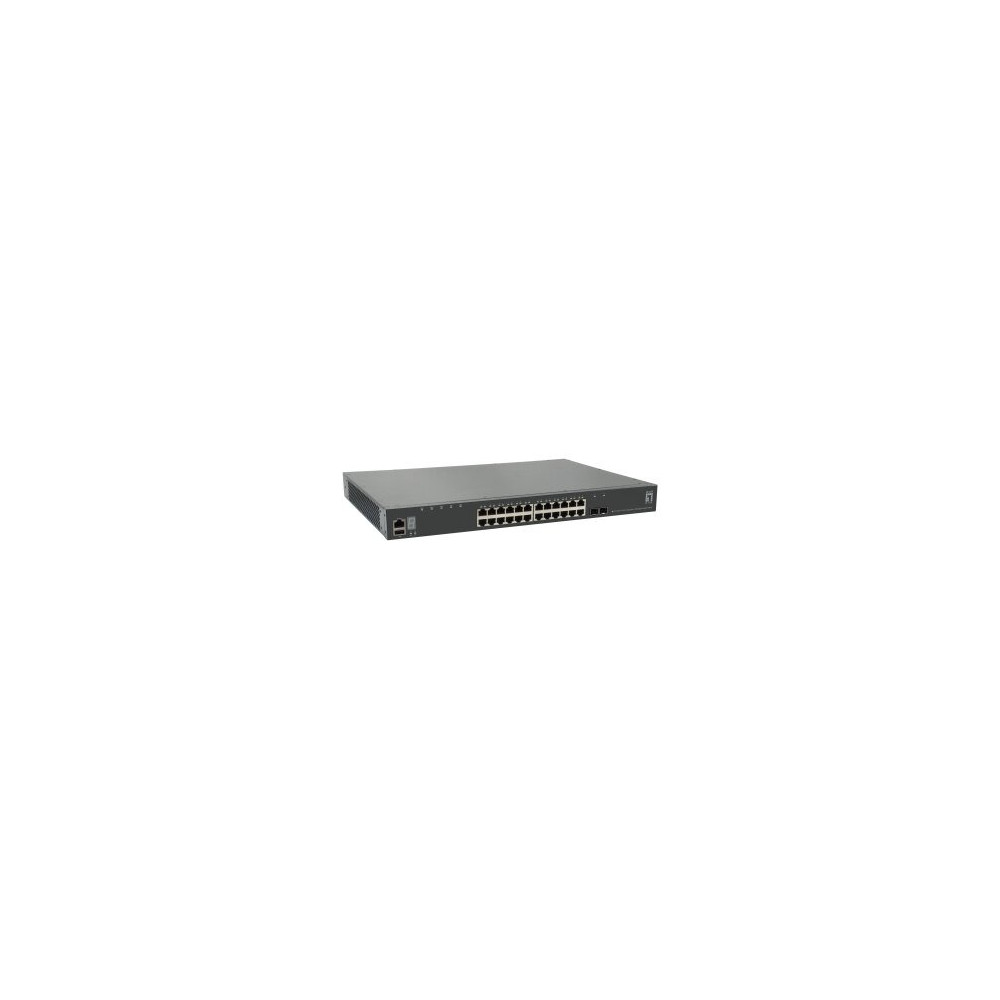 LevelOne GTL-2891 - Gestito - L3 - Gigabit Ethernet (10/100/1000) - Full duplex - Montaggio rack