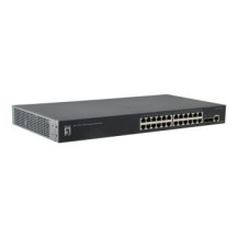 LevelOne GTL-2661 switch di rete Gestito L2 Gigabit Ethernet (10/100/1000) Nero