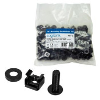 LogiLink AC116 - Kit di viti - Nero - 50 pezzo(i)