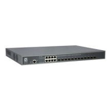 LevelOne GTL-2091 Gestito L3 Gigabit Ethernet (10/100/1000) Grigio