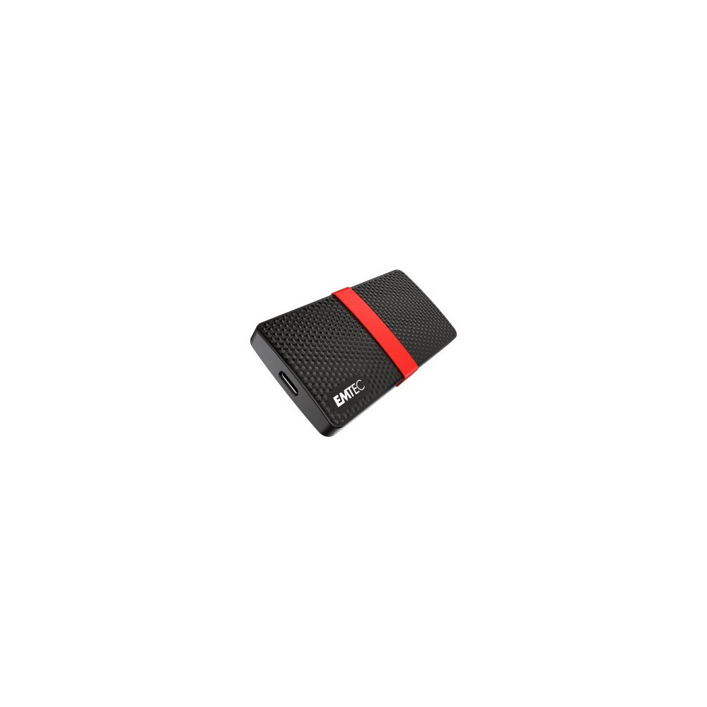 EMTEC X200 - 1000 GB - USB tipo-C - 3.2 Gen 1 (3.1 Gen 1) - 450 MB/s - Nero - Rosso