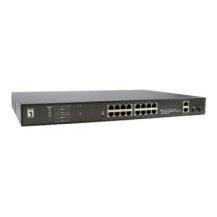 LevelOne Switch 20x GE GEP-2021 270W 16xPo