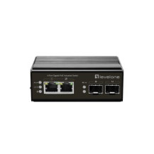 LevelOne Switch 4 Port Gigabit PoE DIN-Rail -40°C to 75°C - Interruttore - 1 Gbps
