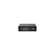 LevelOne Switch 10Port Gigabit PoE DIN-Rail -40°C to 75°C - Interruttore - 1 Gbps