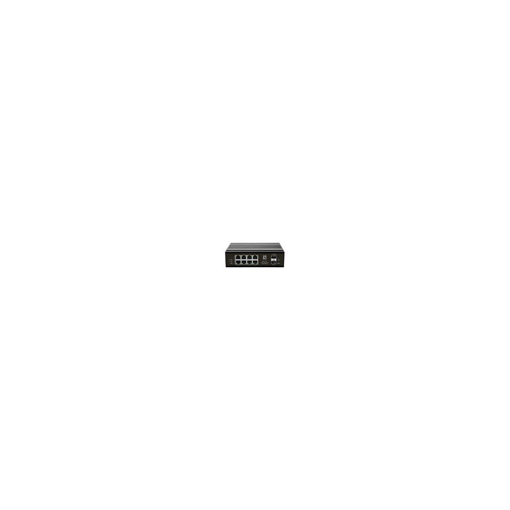 LevelOne Switch 10Port Gigabit PoE DIN-Rail -40°C to 75°C - Interruttore - 1 Gbps