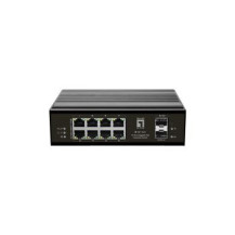 LevelOne Switch 10Port Gigabit PoE DIN-Rail -40°C to 75°C - Interruttore - 1 Gbps