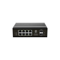 LevelOne Switch 10Port Gigabit PoE DIN-Rail -40°C to 75°C - Interruttore - 1 Gbps