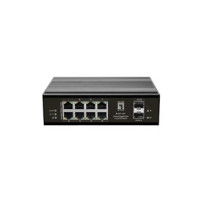 LevelOne Switch 10Port Gigabit PoE DIN-Rail -40°C to 75°C - Interruttore - 1 Gbps