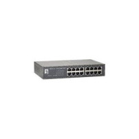 LevelOne GEU-1621 - Gigabit Ethernet (10/100/1000) - Full duplex - Montaggio rack