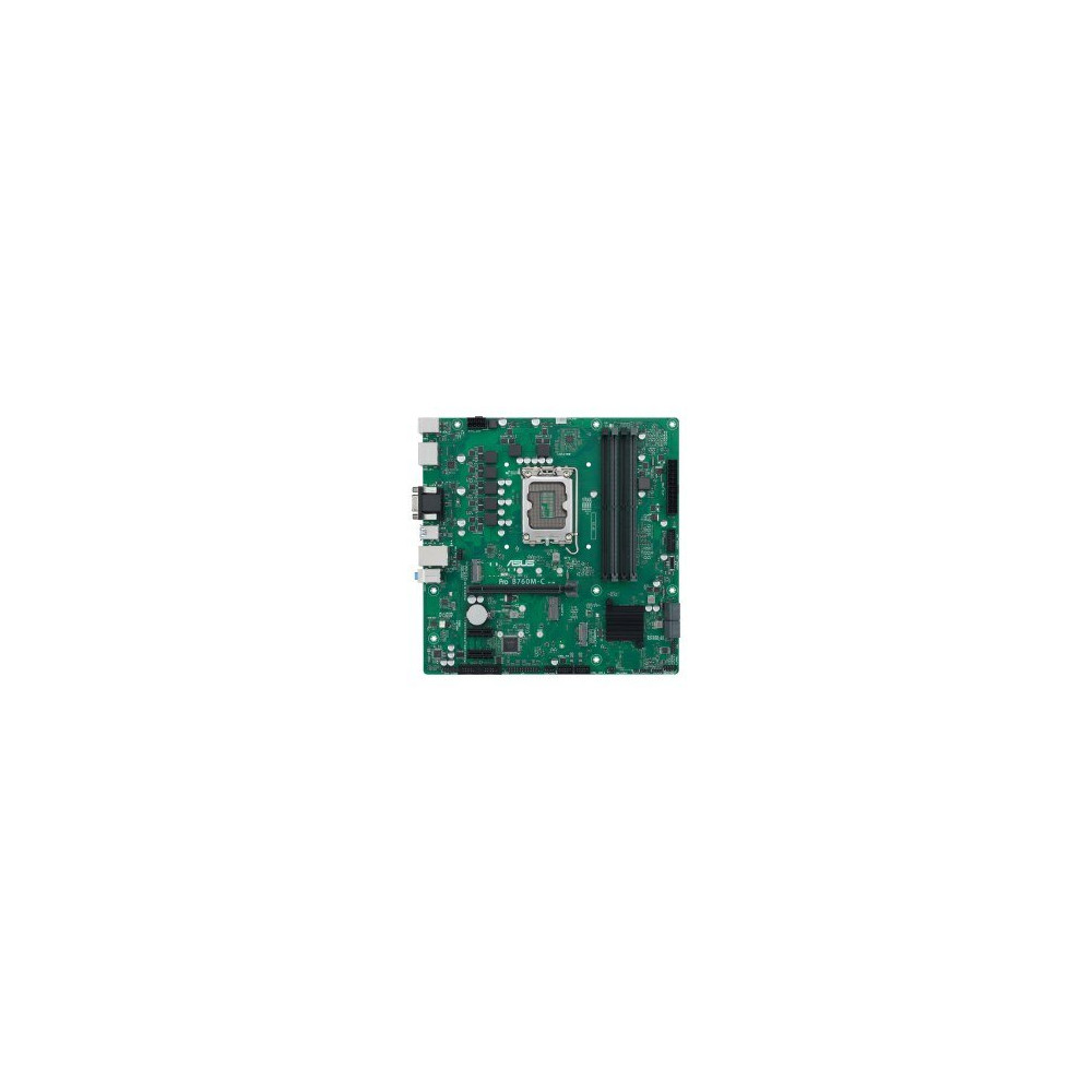 ASUS Pro B760M-C-CSM - Scheda madre - micro ATX - Socket LGA1700 - Chipset B760 - USB 3.2 Gen 1, USB-C 3.2 Gen 1 - Gigabit LAN -