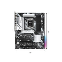 ASRock B760 PRO RS - Scheda madre - ATX - Presa LGA1700 - Chipset B760 - USB 3.2 Gen 1, USB 3.2 Gen 2, USB-C 3.2 Gen2 - 2.5 Giga