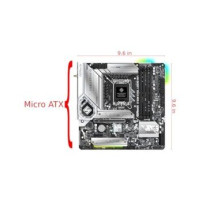 ASRock B760M Steel Legend WiFi - Scheda madre - micro ATX - Presa LGA1700 - Chipset B760 - USB-C 3.2 Gen2, USB 3.2 Gen 2, USB 3.