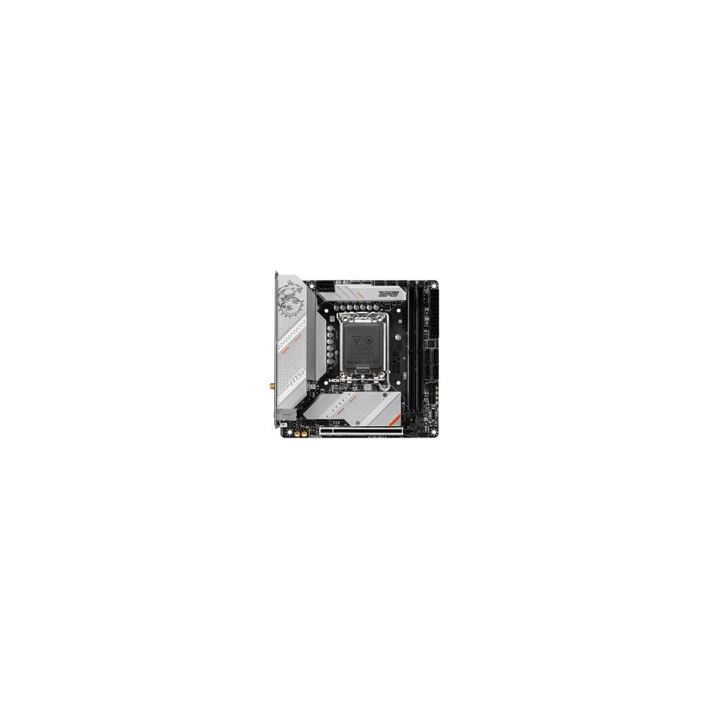 MSI MPG B760I EDGE WIFI - Scheda madre - Mini-ITX - Presa LGA1700 - Chipset B760 - USB 3.2 Gen 2, USB 3.2 Gen 1, USB-C 3.2 Gen2