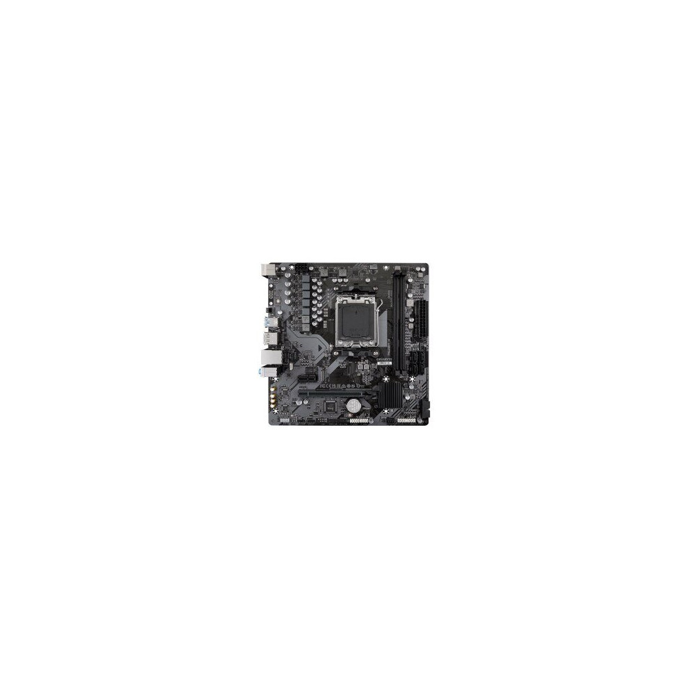 Gigabyte A620M H - Scheda madre - micro ATX - Socket AM5 - Chipset AMD A620 - USB 3.2 Gen 1, USB-C 3.2 Gen 1 - Gigabit LAN - Gra
