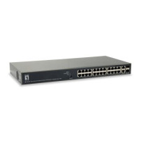 LevelOne GEP-2651 - Switch - Smart - 24 x 10/100/1000 (PoE+)