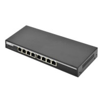 DIGITUS Switch di rete Gigabit a 8 porte, desktop, non gestito