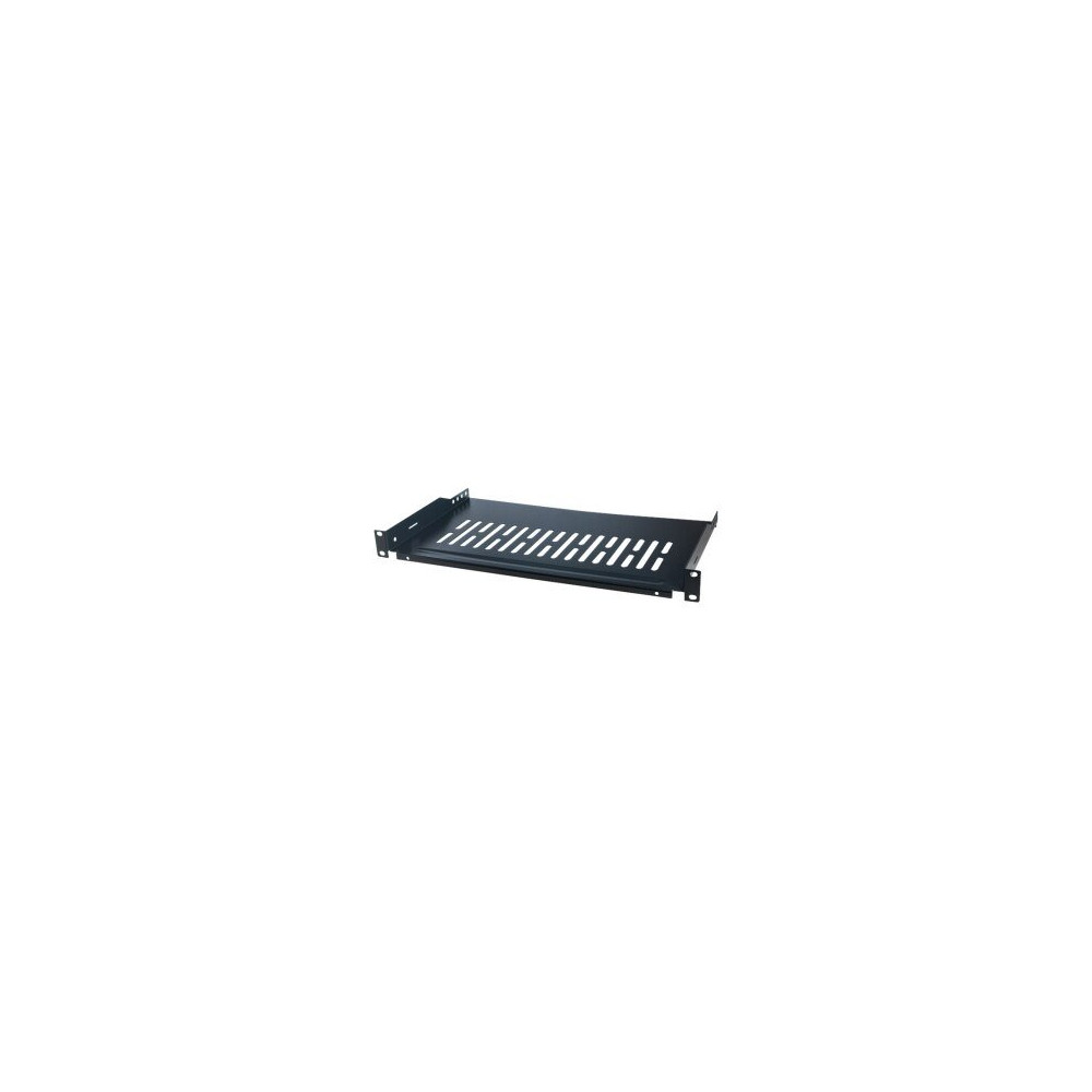 LogiLink - Scaffale rack - Nero, RAL 9005 - 1U - 48,3 cm (19″)
