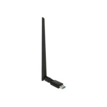 DeLock USB 3.0 Dual Band WLAN ac/a/b/g/n Stick - Adattatore di rete - USB 3.0 - 802.11ac - Nero