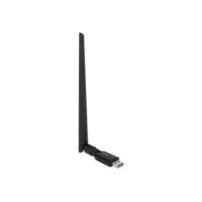 DeLock USB 3.0 Dual Band WLAN ac/a/b/g/n Stick - Adattatore di rete - USB 3.0 - 802.11ac - Nero