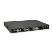 LevelOne Switch PoE Gigabit gestito L3 Lite a 52 porte - 4 x 10GbE SFP+ - 48 uscite PoE - 400 W di potenza PoE - Gestito - L3 -